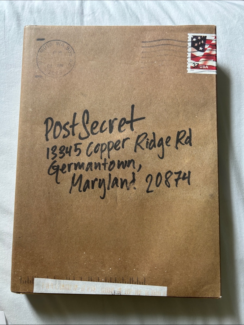 Post Secret by Frank Warren Hardcover NEW extraordinary confessions